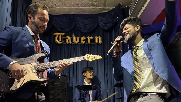 Tavern'er Taal, the in-house Bengali music collective of Trincas Tavern'er Taal, the in-house Bengali music collective of Trincas