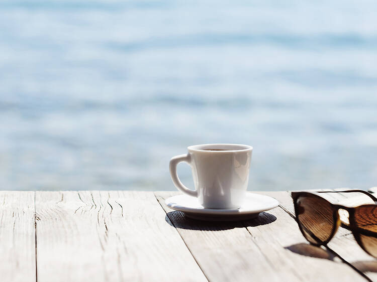 Start with breakfast at Durban Beach Café Start with breakfast at Durban Beach Café