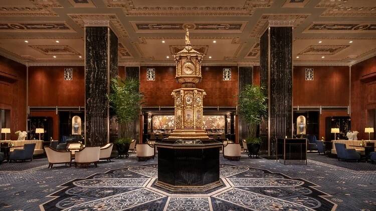 Peacock Alley at the Waldorf Astoria New York