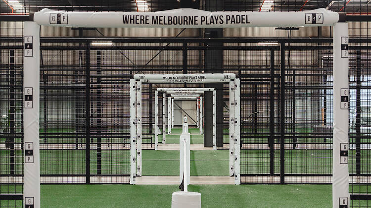 Game4Padel Melbourne The padel courts at G4P port melbourne