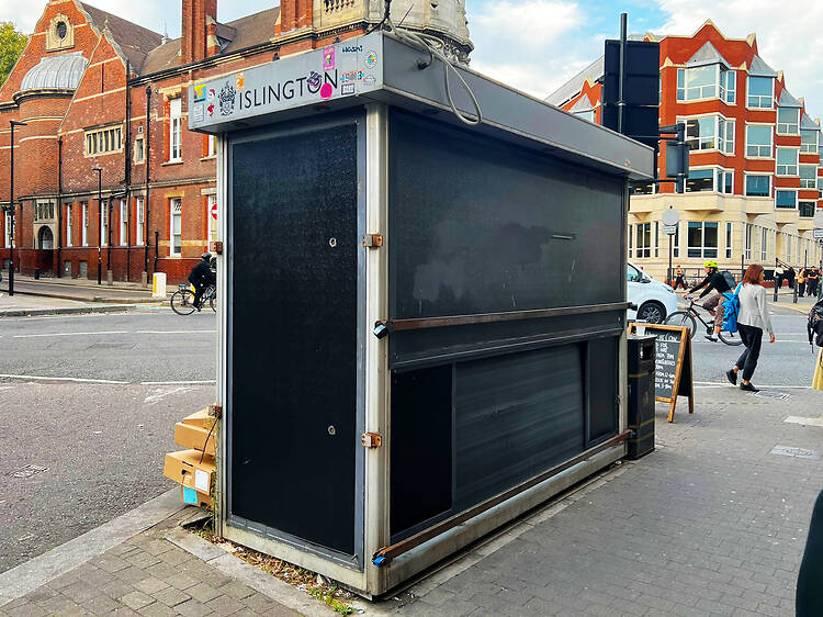 This north London newspaper kiosk is being transformed into a tiny bookshop
