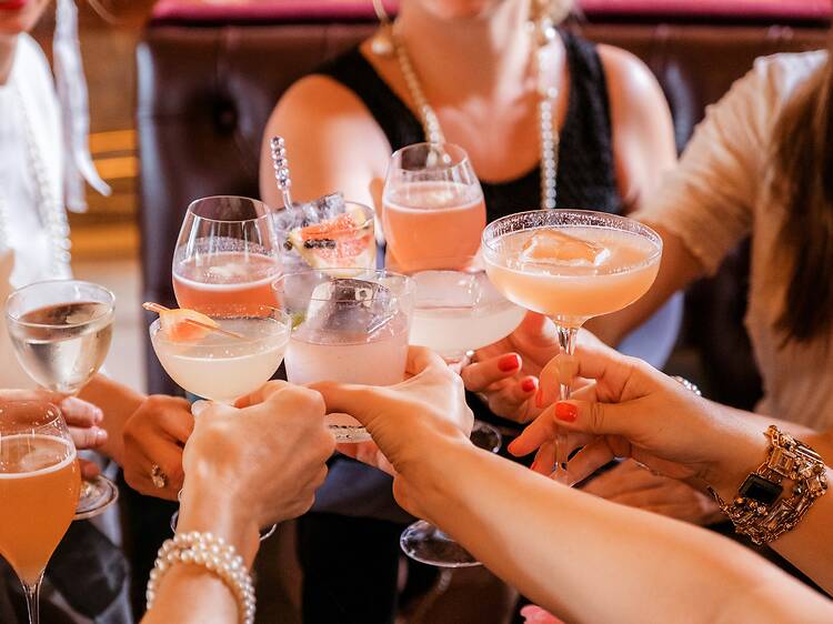 Raise a glass to your next girls’ night out. Raise a glass to your next girls’ night out.