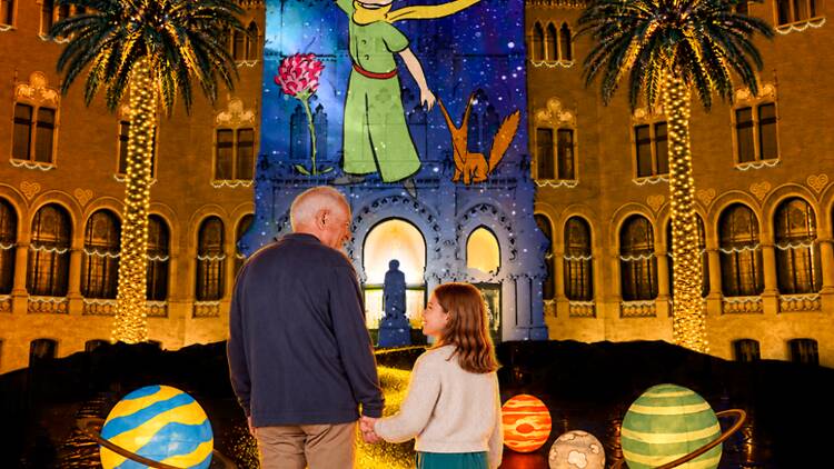 Espectacle de llums d'El Petit Príncep Espectacle de llums d'El Petit Príncep