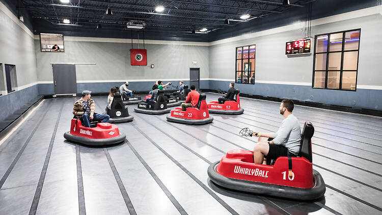 WhirlyBall Arcade Free Play Weekend WhirlyBall Arcade Free Play Weekend