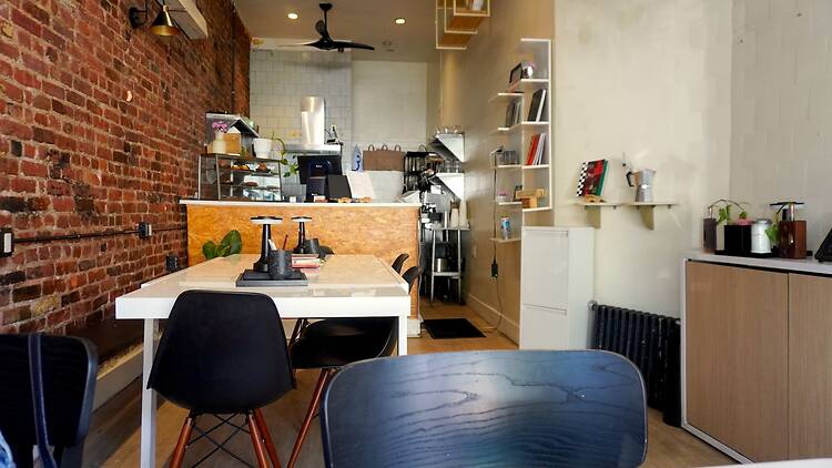 Inside of Antilles Cafe