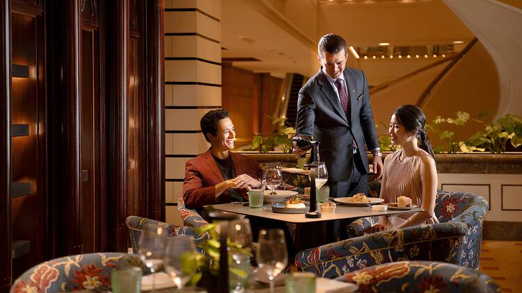 Cosy in-house dining at Conrad Singapore Orchard's Basilico