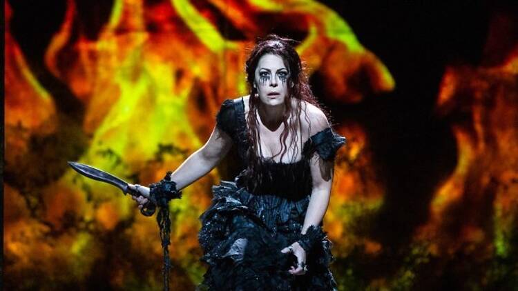 Sondra Radvanovsky in Medea at the Metropolitan Opera (2022) Sondra Radvanovsky in Medea at the Metropolitan Opera (2022)