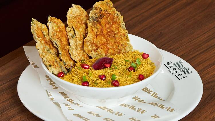 When it first opened, Bhawan's goal was to be a one-stop shop for chaat, snacks and mithai from all over the country When it first opened, Bhawan's goal was to be a one-stop shop for chaat, snacks and mithai from all over the country