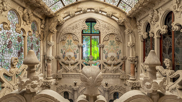 Interior de la Casa Navàs Interior de la Casa Navàs