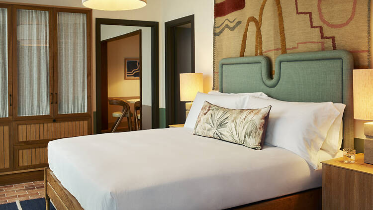 Homey Bedroom at The Hoxton