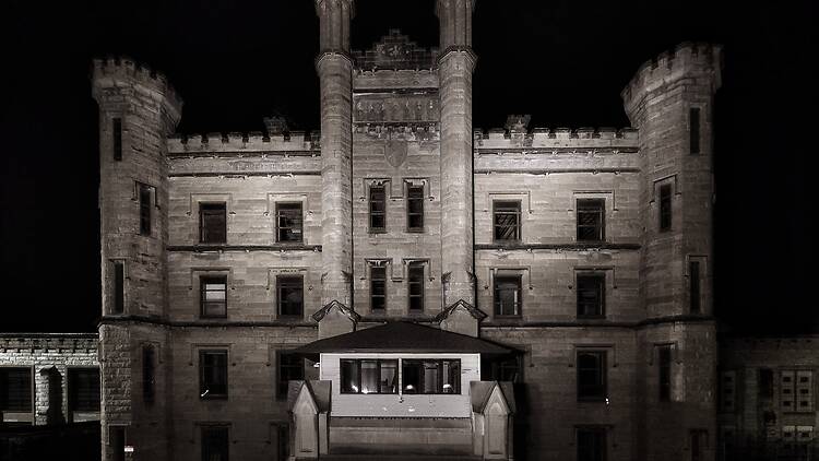 Old Joliet Prison Flashlight Tour