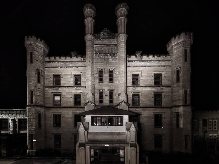 Old Joliet Prison Flashlight Tour