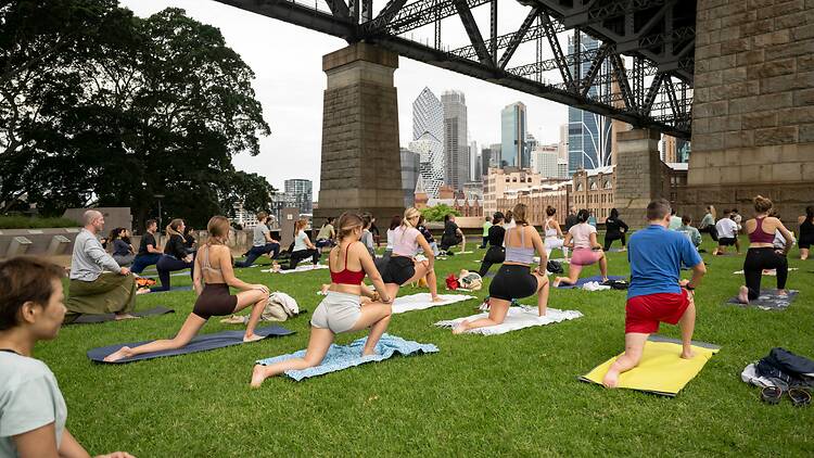 Yoga Under the Bridge