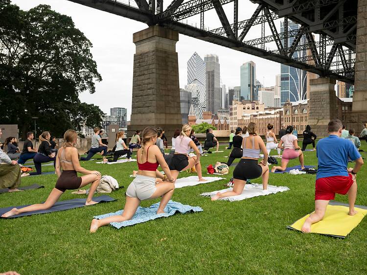 Yoga Under the Bridge