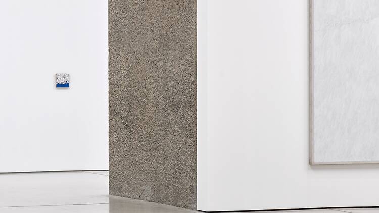 Installation view of ‘Robert Ryman… The Real Thing’, Barbican Art Gallery Installation view of ‘Robert Ryman… The Real Thing’, Barbican Art Gallery