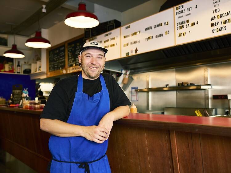 Ewan Dance, kitchen manager at Mondo Sando Ewan Dance, kitchen manager at Mondo Sando