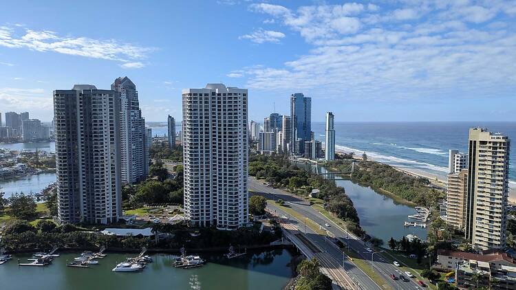 View of Surfers Paradise