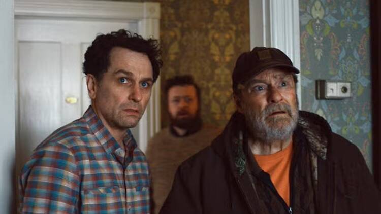 Matthew Rhys and Stephen Root in "Widow's Bay" Matthew Rhys and Stephen Root in "Widow's Bay"