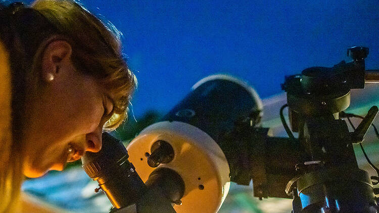 Telescope Stargazing at La Fuerza Bar Telescope Stargazing at La Fuerza Bar