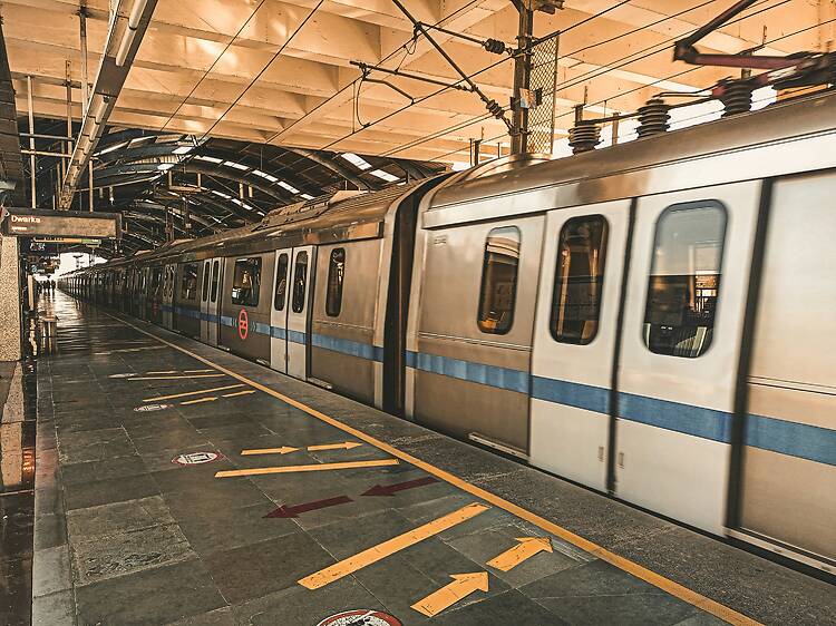 Six metro stations in Delhi closed until 4pm amid fresh protests Six metro stations in Delhi closed until 4pm amid fresh protests
