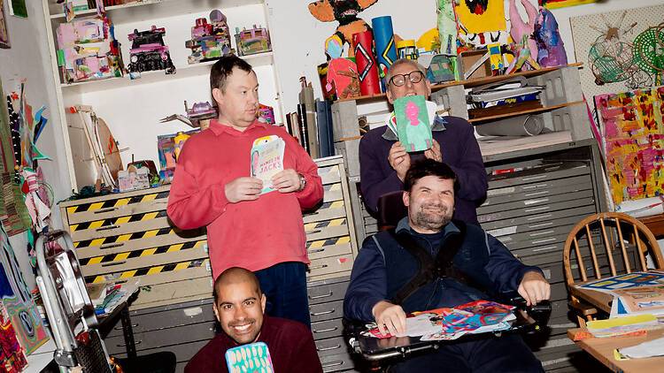 Clubb Chess Artist group photo