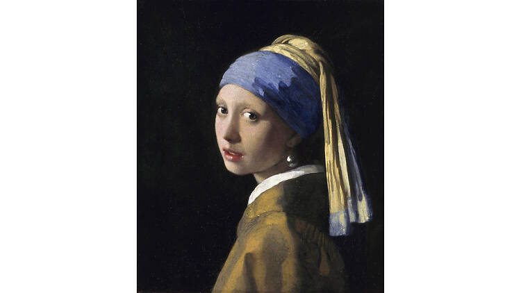 2. Girl with a Pearl Earring — Johannes Vermeer (ราวปี 1665) 2. Girl with a Pearl Earring — Johannes Vermeer (ราวปี 1665)