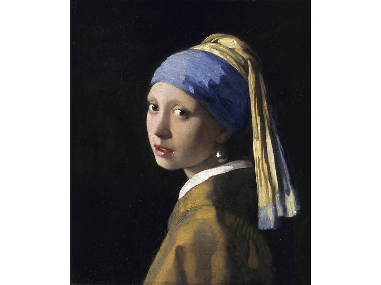 2. Girl with a Pearl Earring — Johannes Vermeer (ราวปี 1665) 2. Girl with a Pearl Earring — Johannes Vermeer (ราวปี 1665)