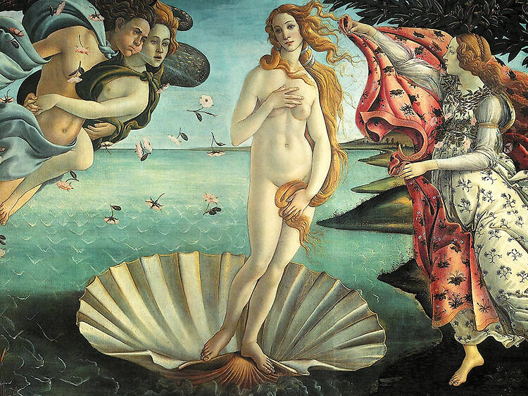 5. The Birth of Venus — Sandro Botticelli (ราวปี 1484–1486) 5. The Birth of Venus — Sandro Botticelli (ราวปี 1484–1486)