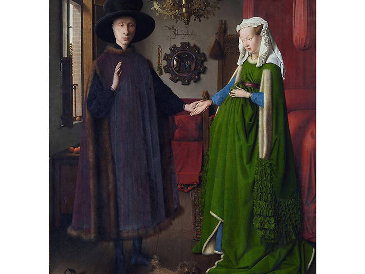 7. The Arnolfini Portrait — Jan van Eyck (1434) 7. The Arnolfini Portrait — Jan van Eyck (1434)