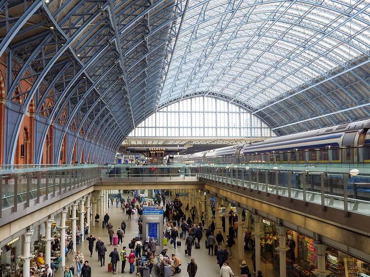 Two London train stations are competing to be crowned the best in the UK