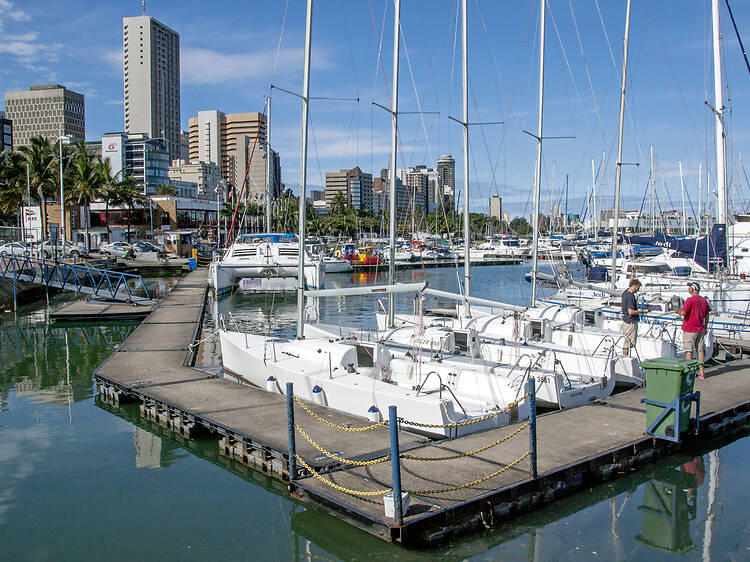See Durban from the harbour See Durban from the harbour