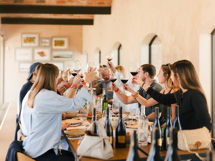 La verema es converteix en una festa a Celler Perelada La verema es converteix en una festa a Celler Perelada