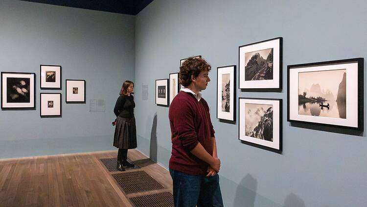 Installation view of ‘Light and Magic: The Birth of Art Photography’ at Tate Modern Installation view of ‘Light and Magic: The Birth of Art Photography’ at Tate Modern