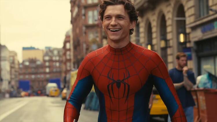 Tom Holland as Spider-Man Tom Holland as Spider-Man