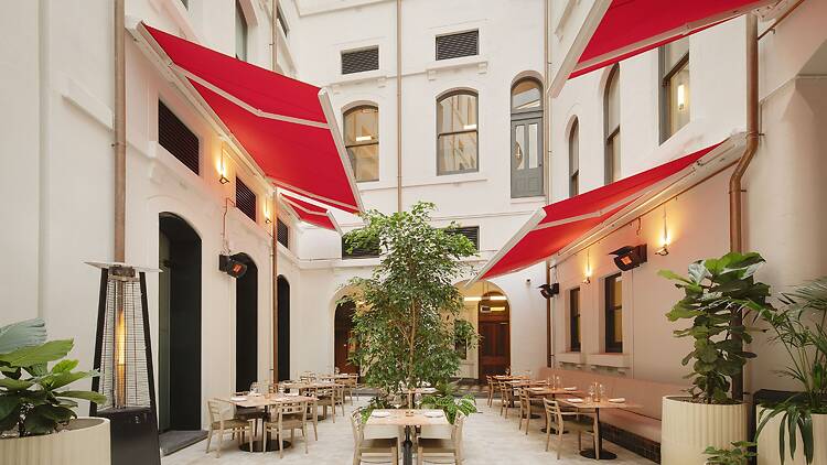 Spezia The courtyard at Spezia