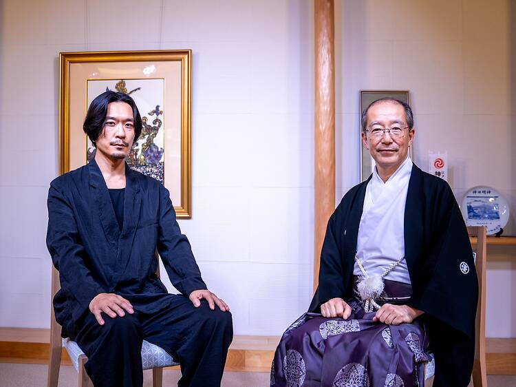 「神田明神」宮司・清水祥彦と音楽家・冥丁が語る「祭りと日本の型」とは
