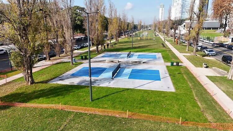 Public Pickleball Courts in Puerto Madero