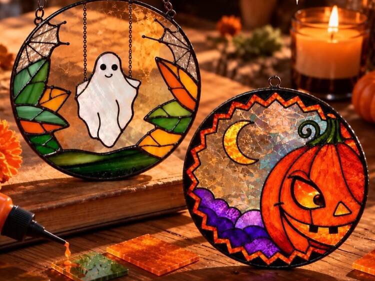 Taller vitrales Spooky Taller vitrales Spooky