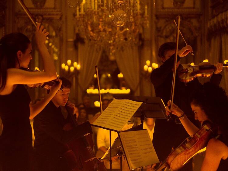 Listen to some spooky songs by candlelight Listen to some spooky songs by candlelight