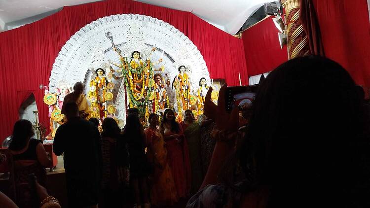 A pandal on Delhi's Minto Road from Durga Puja 2024 A pandal on Delhi's Minto Road from Durga Puja 2024