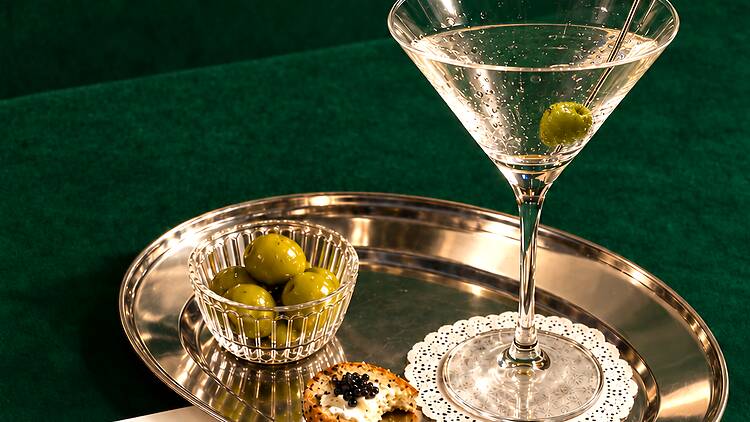 The Everything Martini from Leon's Bagels The Everything Martini from Leon's Bagels