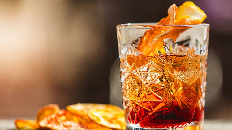 Old-Fashioned cocktail Old-Fashioned cocktail