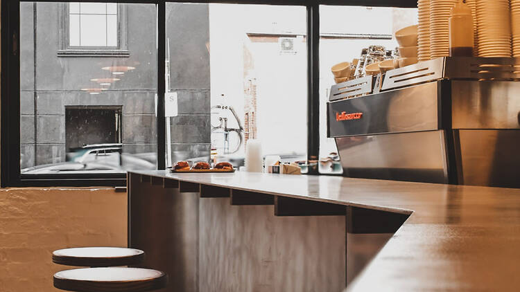 Aftermath Diner interiors