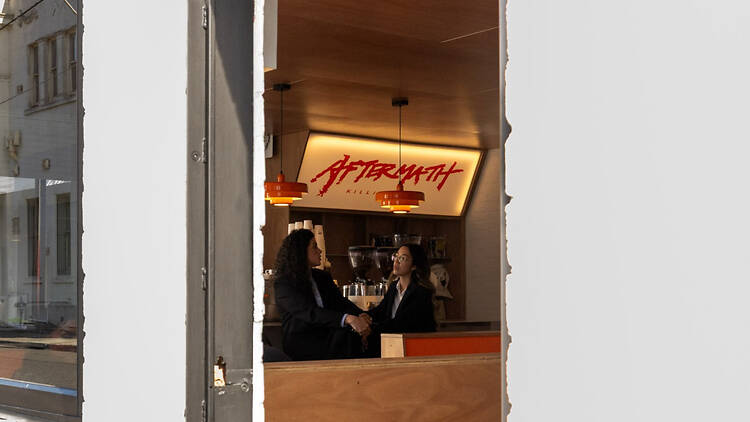 Aftermath Diner interiors