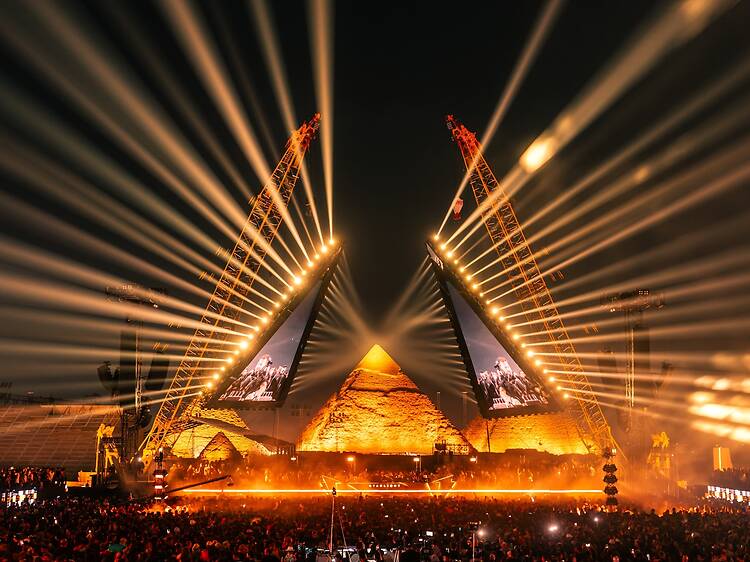 Starlight Festival at the Great Pyramids of Giza Starlight Festival at the Great Pyramids of Giza