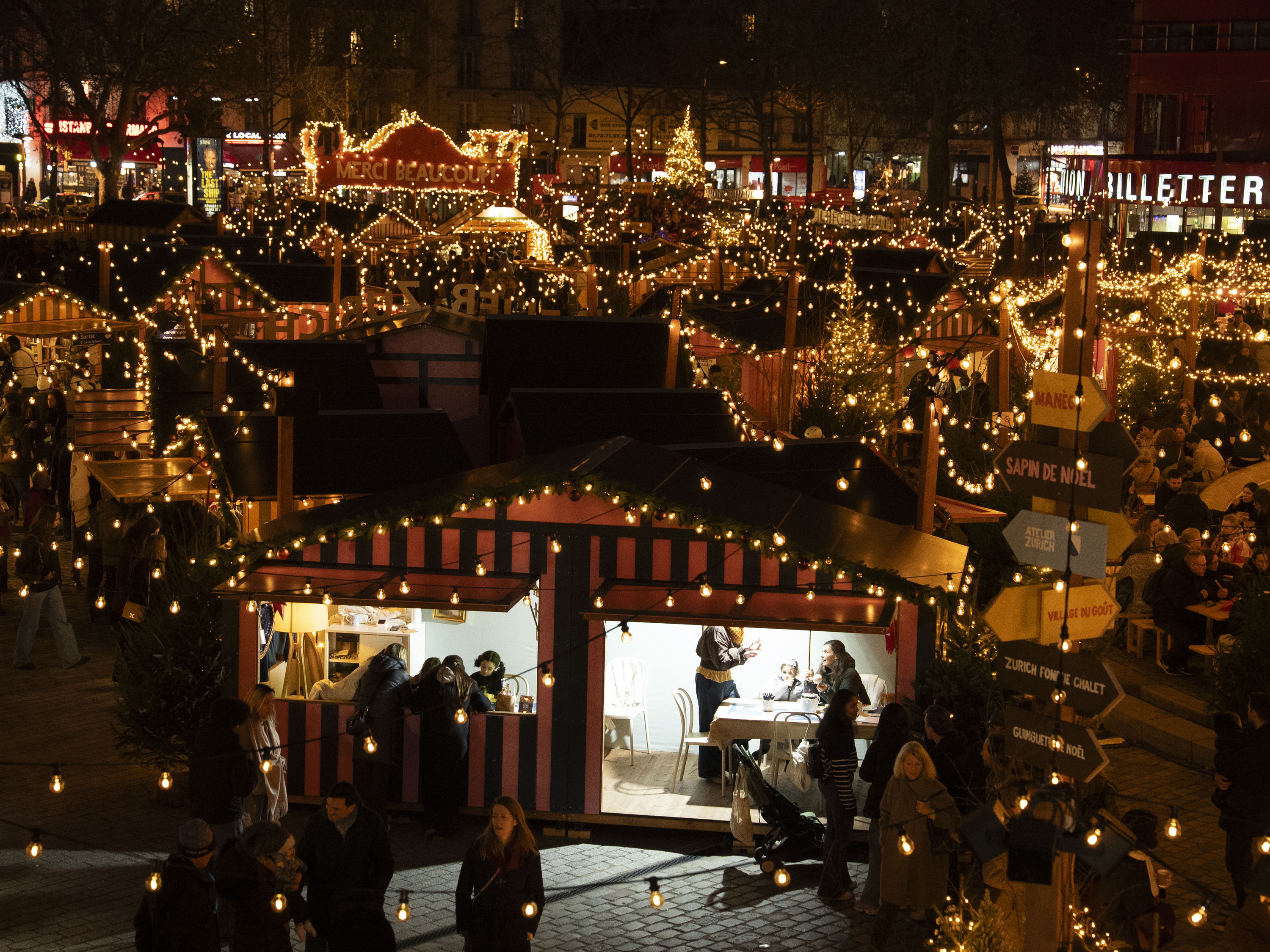 A Swiss holiday village is coming to Santa Monica Pier next month, with raclette chalets, ice skating and more