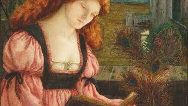 Marie Spartali Stillman, 'Santa Bárbara', c. 1875-1880 Marie Spartali Stillman, 'Santa Bárbara', c. 1875-1880
