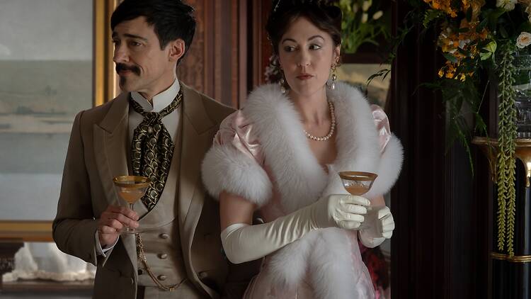 Blake Ritson, Kelley Curran The Gilded Age Season 4 Blake Ritson, Kelley Curran The Gilded Age Season 4