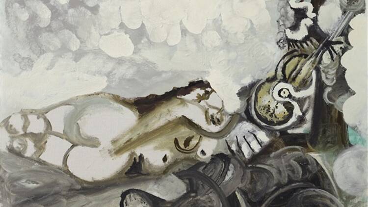 Nu couché et musicien (1967)