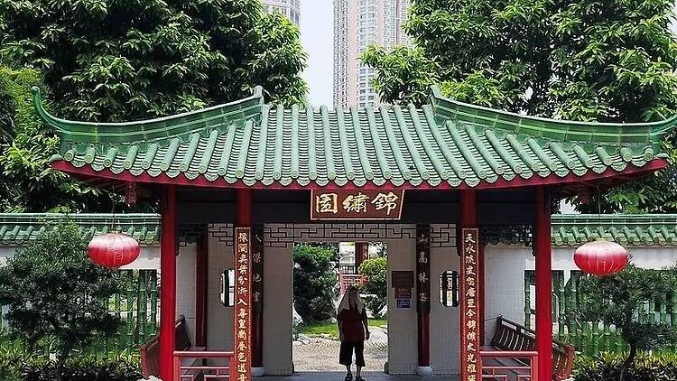 皇崗口岸周邊免費古風打卡點|錦繡園 皇崗口岸周邊免費古風打卡點|錦繡園